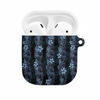 Purple Paradise Hawaii Shell Lei AirPods Case Hawaiian Sunrise Shell Hebrew Cone Plumeria - Polynesian Pride