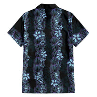 Purple Paradise Hawaii Shell Lei Family Matching Mermaid Dress and Hawaiian Shirt Hawaiian Sunrise Shell Hebrew Cone Plumeria - Polynesian Pride