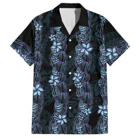 Purple Paradise Hawaii Shell Lei Hawaiian Shirt Hawaiian Sunrise Shell Hebrew Cone Plumeria - Polynesian Pride