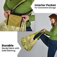 Polynesia Sea Turtle Grocery Bag Happy Valentine Day Polynesian - Gold