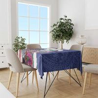 United States Guam Tablecloth USA Eagle Guahan Seal Bougainvillea - Polynesian Pride