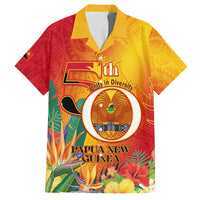 Papua New Guinea Independence Day Family Matching Puletasi and Hawaiian Shirt 50th Anniversary Unity in Diversity