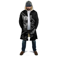 Personalised All Black New Zealand Darts Cloak Aoteroa Fern Maori Galaxy Style - Polynesian Pride