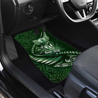 Personalised All Green New Zealand Darts Car Mats Aoteroa Fern Maori Galaxy Style