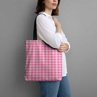 Pink Japanese Palaka Pride Tote Bag LT14 - Polynesian Pride