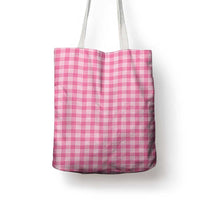 Pink Japanese Palaka Pride Tote Bag LT14 - Polynesian Pride