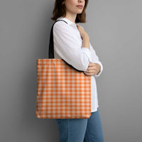 Orange Japanese Palaka Pride Tote Bag - Polynesian Pride