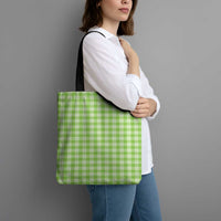 Bright Green Japanese Palaka Pride Tote Bag LT14 - Polynesian Pride