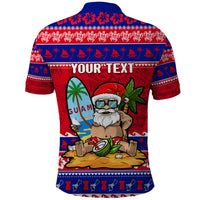 Custom Guam Christmas Polo Shirt Guaman Santas Felis Pasgua LT14 - Polynesian Pride