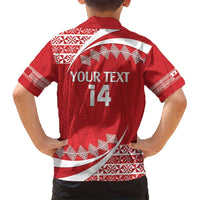 Custom Mate Maa Tonga Kid Hawaiian Shirt 2024 Go Champions LT14 - Polynesian Pride