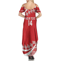 Custom Mate Maa Tonga Summer Maxi Dress 2024 Go Champions