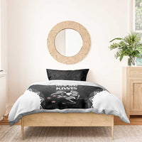 Aotearoa Rugby Custom Bedding Set Maori Kiwi - Mascot Style LT14 - Polynesian Pride