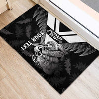Aotearoa Silver Fern Rugby Custom Rubber Doormat 2024 Go Kiwi