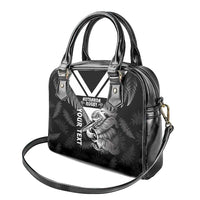 Aotearoa Silver Fern Rugby Custom Shoulder Handbag 2024 Go Kiwi LT14 - Polynesian Pride