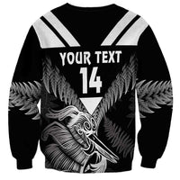 Aotearoa Silver Fern Rugby Custom Sweatshirt 2024 Go Kiwi