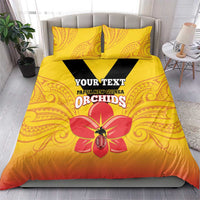 Orchids PNG Rugby Custom Bedding Set Go Champions Papua New Guinea LT14 - Polynesian Pride