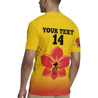 Orchids PNG Rugby Custom Rugby Jersey Go Champions Papua New Guinea LT14 - Polynesian Pride