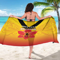 Orchids PNG Rugby Custom Sarong Go Champions Papua New Guinea LT14 - Polynesian Pride