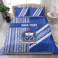 Fetu Samoa Rugby Custom Bedding Set Siapo Pattern - Sporty Style LT14 - Polynesian Pride