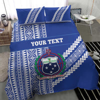 Fetu Samoa Rugby Custom Bedding Set Siapo Pattern - Sporty Style LT14 - Polynesian Pride