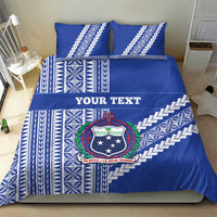 Fetu Samoa Rugby Custom Bedding Set Siapo Pattern - Sporty Style LT14 - Polynesian Pride