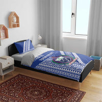 Fetu Samoa Rugby Custom Bedding Set Siapo Pattern - Sporty Style LT14 - Polynesian Pride
