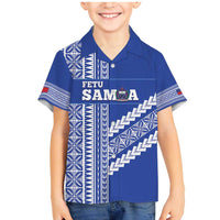 Fetu Samoa Rugby Custom Family Matching Mermaid Dress and Hawaiian Shirt Siapo Pattern - Sporty Style