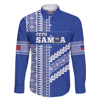 Fetu Samoa Rugby Custom Family Matching Off The Shoulder Long Sleeve Dress and Hawaiian Shirt Siapo Pattern - Sporty Style