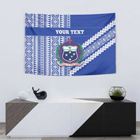 Fetu Samoa Rugby Custom Tapestry Siapo Pattern - Sporty Style LT14 - Polynesian Pride