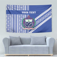 Fetu Samoa Rugby Custom Tapestry Siapo Pattern - Sporty Style LT14 - Polynesian Pride