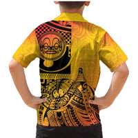 Marquesas Islands Family Matching Mermaid Dress and Hawaiian Shirt Marquesan Matatiki Fish Hook Patutiki - Polynesian Pride