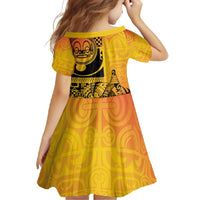 Marquesas Islands Family Matching Short Sleeve Bodycon Dress and Hawaiian Shirt Marquesan Matatiki Fish Hook Patutiki - Polynesian Pride