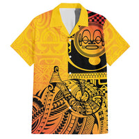 Marquesas Islands Hawaiian Shirt Marquesan Matatiki Fish Hook Patutiki - Polynesian Pride