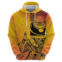 Marquesas Islands Hoodie Marquesan Matatiki Fish Hook Patutiki - Polynesian Pride