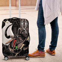 Aotearoa Hei Matau Luggage Cover Haka Kiwi Mix Maori Mangopare