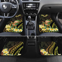 Hawaii Saint Patrick's Day Car Mats Ukulele Leprechaun Hau'Oli Maoli Oe!
