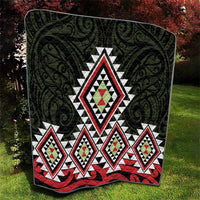 Kia Ora Aotearoa Quilt 2025 Pasifika Maori Taniko Motifs LT14 - Polynesian Pride