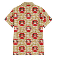 Japanese Daruma Doll Family Matching Mermaid Dress and Hawaiian Shirt Palaka With Seamless Bamboo Pattern LT14 - Polynesian Pride