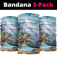 New Zealand South Island Neck Gaiter Te Waipounamu Aoraki Kea Bird - Polynesian Pride