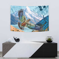 New Zealand South Island Tapestry Te Waipounamu Aoraki Kea Bird LT14 - Polynesian Pride