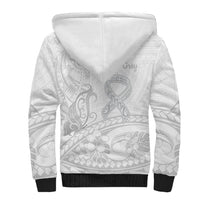 Polynesia Brain Cancer Awareness Sherpa Hoodie In May We Wear Grey LT14 - Polynesian Pride