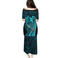 Polynesia World Ovarian Cancer Day Puletasi You Matter Polynesian Women LT14 - Polynesian Pride