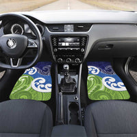 Southland New Zealand Car Mats Maori Koru Flag Color