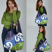 Southland New Zealand Grocery Bag Maori Koru Flag Color