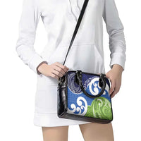 Southland New Zealand Shoulder Handbag Maori Koru Flag Color