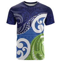 Southland New Zealand T Shirt Maori Koru Flag Color