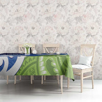 Southland New Zealand Tablecloth Maori Koru Flag Color