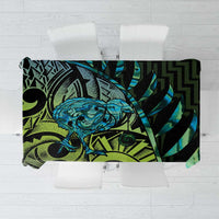 Southland Takehe Pounama Tablecloth Aotearoa Poutama Paua Shell Fern