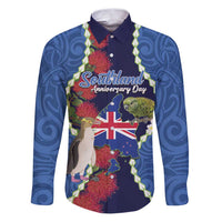 Southland Anniversary Day Family Matching Puletasi and Hawaiian Shirt Murihiku 1861 Maori Bird Mix Pohutukawa
