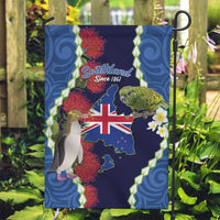 Southland Anniversary Day Garden Flag Murihiku 1861 Maori Bird Mix Pohutukawa